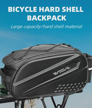 Waterdichte Fietstas Achtertas Hardcase 10L - Multifunctionele Fietsbagage Tas