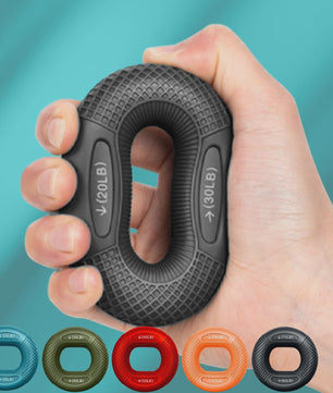 Siliconen Handtrainer Ring - Gripkracht & Vinger Sterkte Oefenapparaat