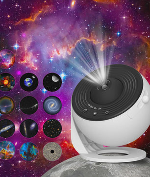 Galaxy Projector Sterrenhemel Lamp - 360° Draaibaar Planetarium voor Kinderkamer & Feestelijke Decoratie