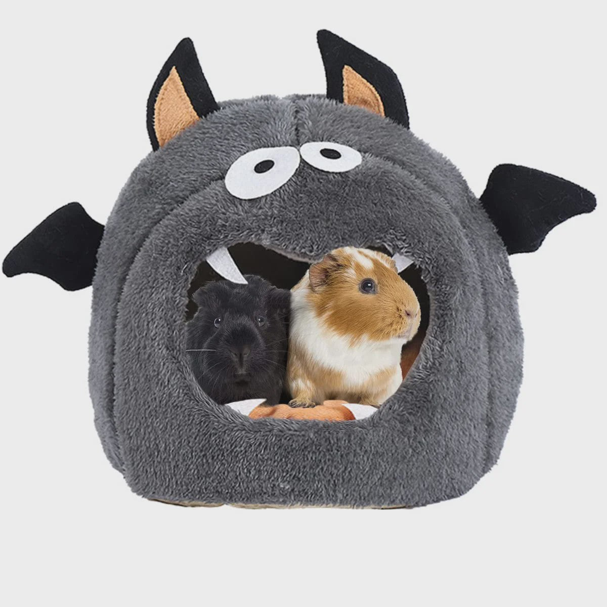 Monster Huisje & Bedje voor Kleine Huisdieren - Warm & Knus
