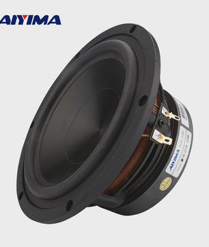 AIYIMA 6.5 inch HIFI Woofer Speaker - 100W Midrange Bass Loudspeaker voor Home Theater & DIY
