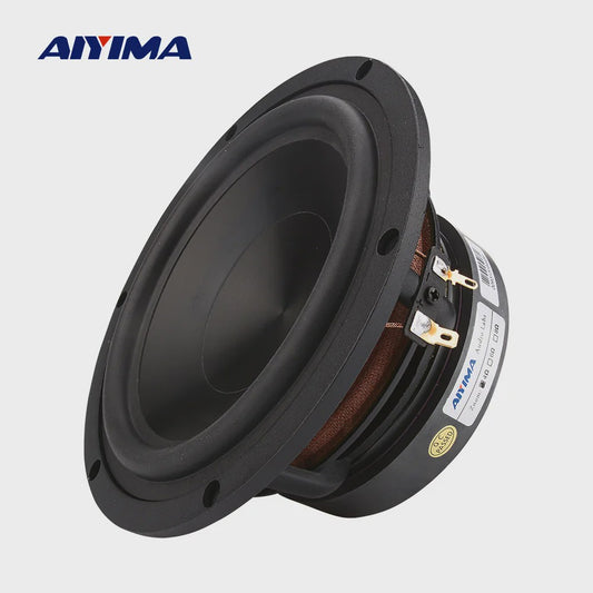 AIYIMA 6.5 inch HIFI Woofer Speaker - 100W Midrange Bass Loudspeaker voor Home Theater & DIY