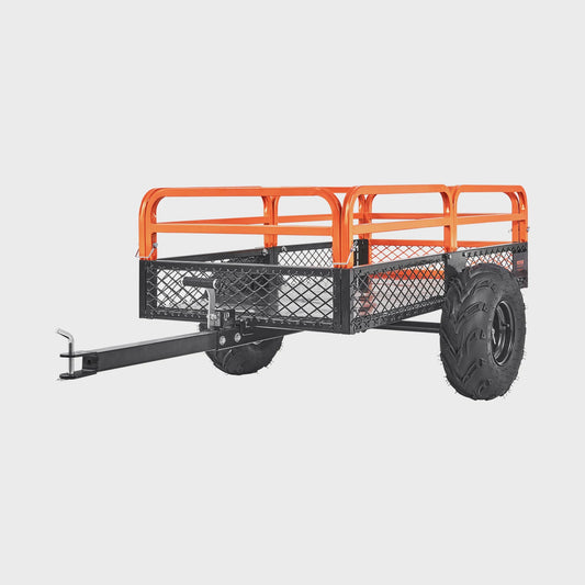 Robuuste Stalen ATV Dump Trailer - 15 cu.ft Laadvermogen