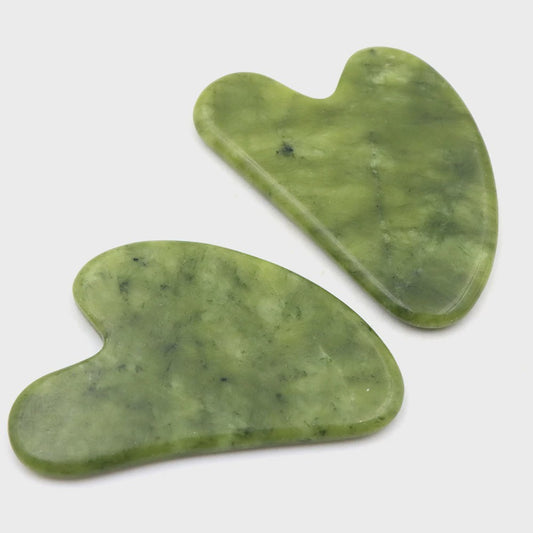Gua Sha Schraper Gezichtsmassage Tool van Natuursteen voor Huidverzorging