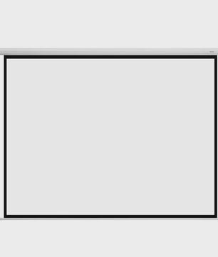 Gemotoriseerd Projectiescherm 120 inch 4:3 4K 1080 HD met Afstandsbediening