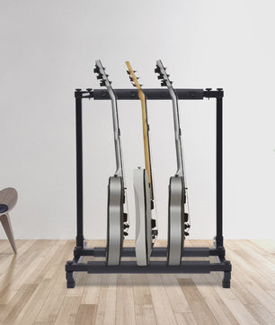 3-delige Gitaarstandaard - Opvouwbaar - Voor Gitaar & Basgitaar