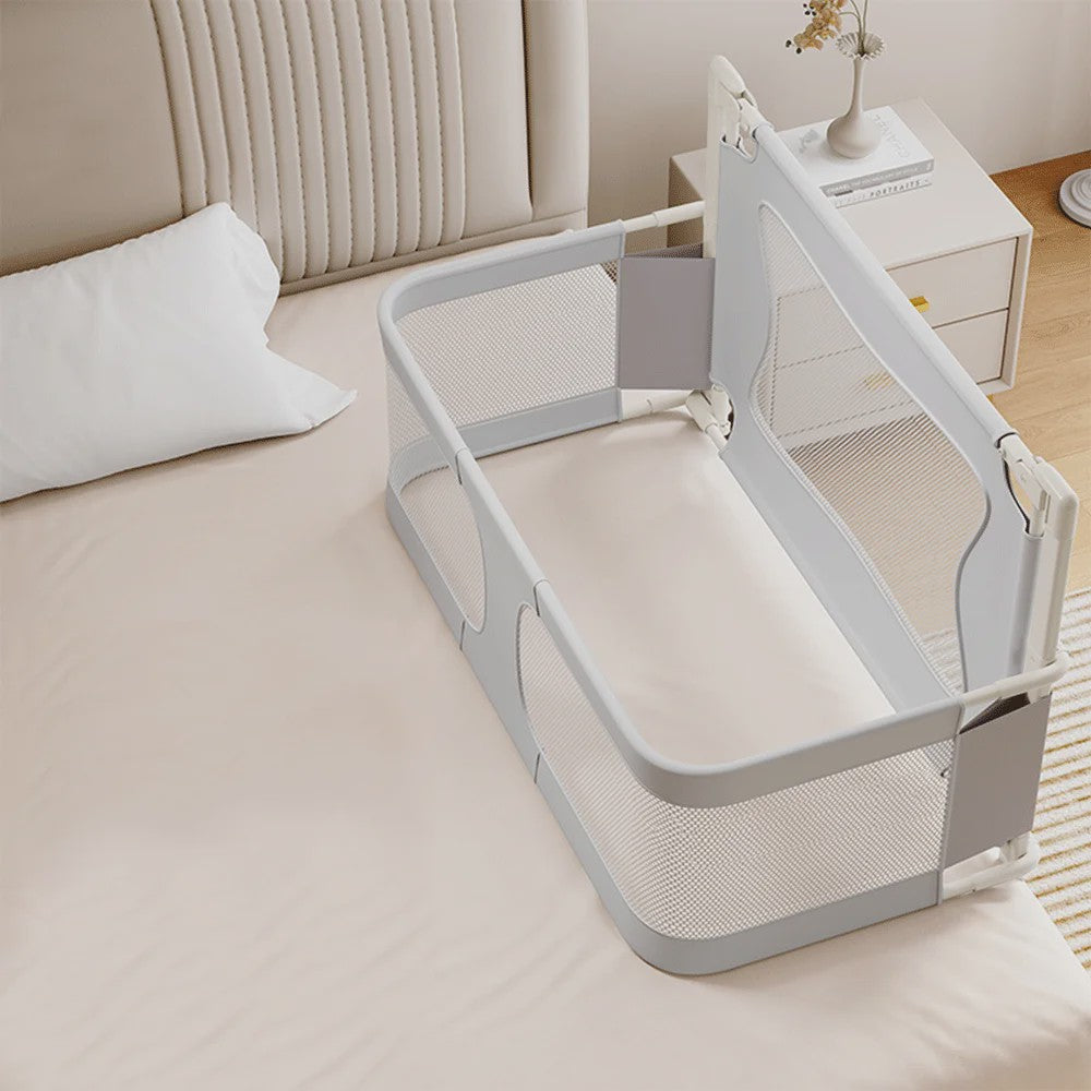 Baby Bedside Crib 120x50cm - Slaap Veilig Naast Je Baby
