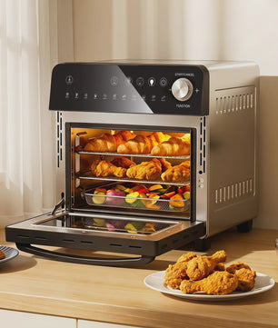 14L Mini Oven met Airfryer, Pizzafunctie & 11 Programma's - 1800W
