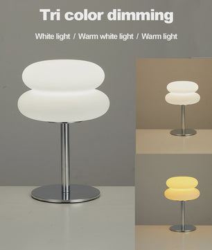 Nordic Mushroom Tafellamp - Bauhaus Design met 9-Niveaus Dimbaar Sfeerlicht