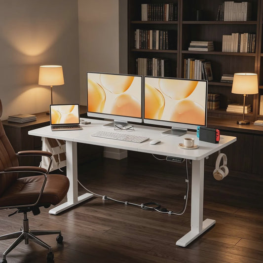 Elektrisch In hoogte Verstelbaar Bureau met Geheugenfunctie - Ergonomisch en Stil