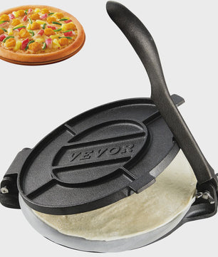 Gietijzeren Tortilla Pers - Heavy Duty Deegmaker voor Bloem Tortilla's