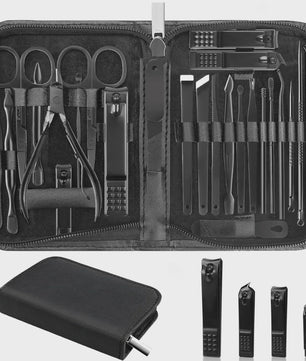 26-delige Professionele Manicure & Pedicure Set van Roestvrij Staal