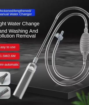 Aquarium Sifon & Waterwisselaar: Reinig Grind en Ververs Water Gemakkelijk