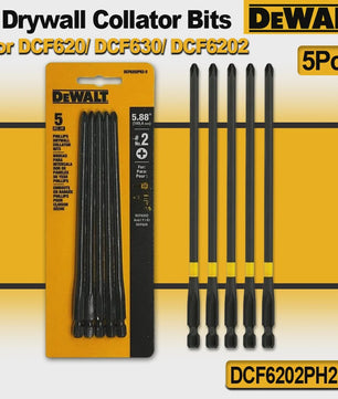 DEWALT 5-delige PH2 Drywall Collator Bits Set voor DCF620/DCF630/DCF6202