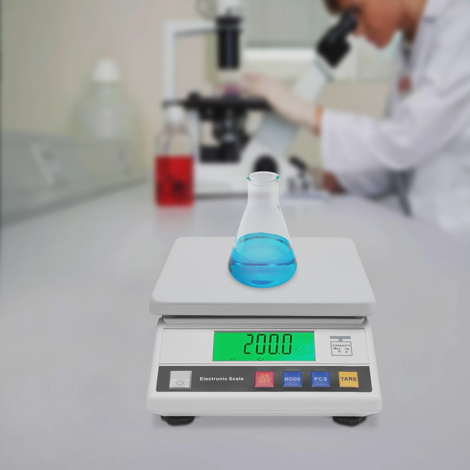 Precisie Digitale Weegschaal 7.5kg / 0.1g - Keuken & Laboratorium