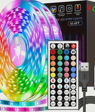RGB LED Strip Verlichting met 44-toets Afstandsbediening - Flexibel en Sfeervol