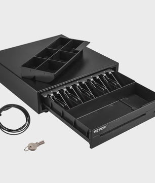 16-inch Kassalade 12V met Uitneembaar Vak, RJ11/RJ12 Kabel & 2 Sleutels