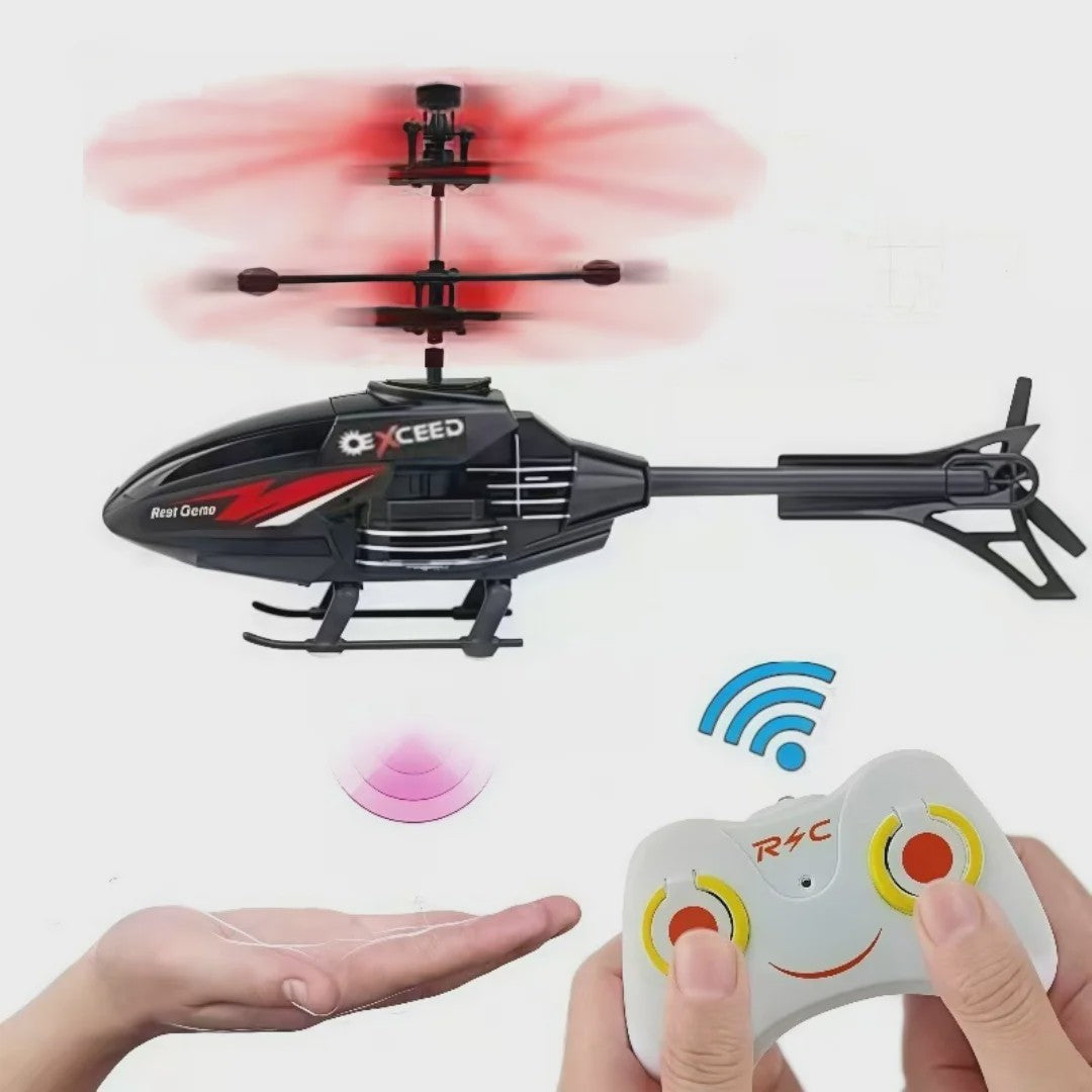 Inductie Helikopter Speelgoed met Afstandsbediening - Vliegend Cadeau voor Jongens en Meisjes