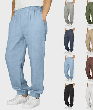 Linnen Broeken voor Jongens - Zomer, Casual & Lichtgewicht met Elastische Taille - Kinderkleding 5-14 Jaar