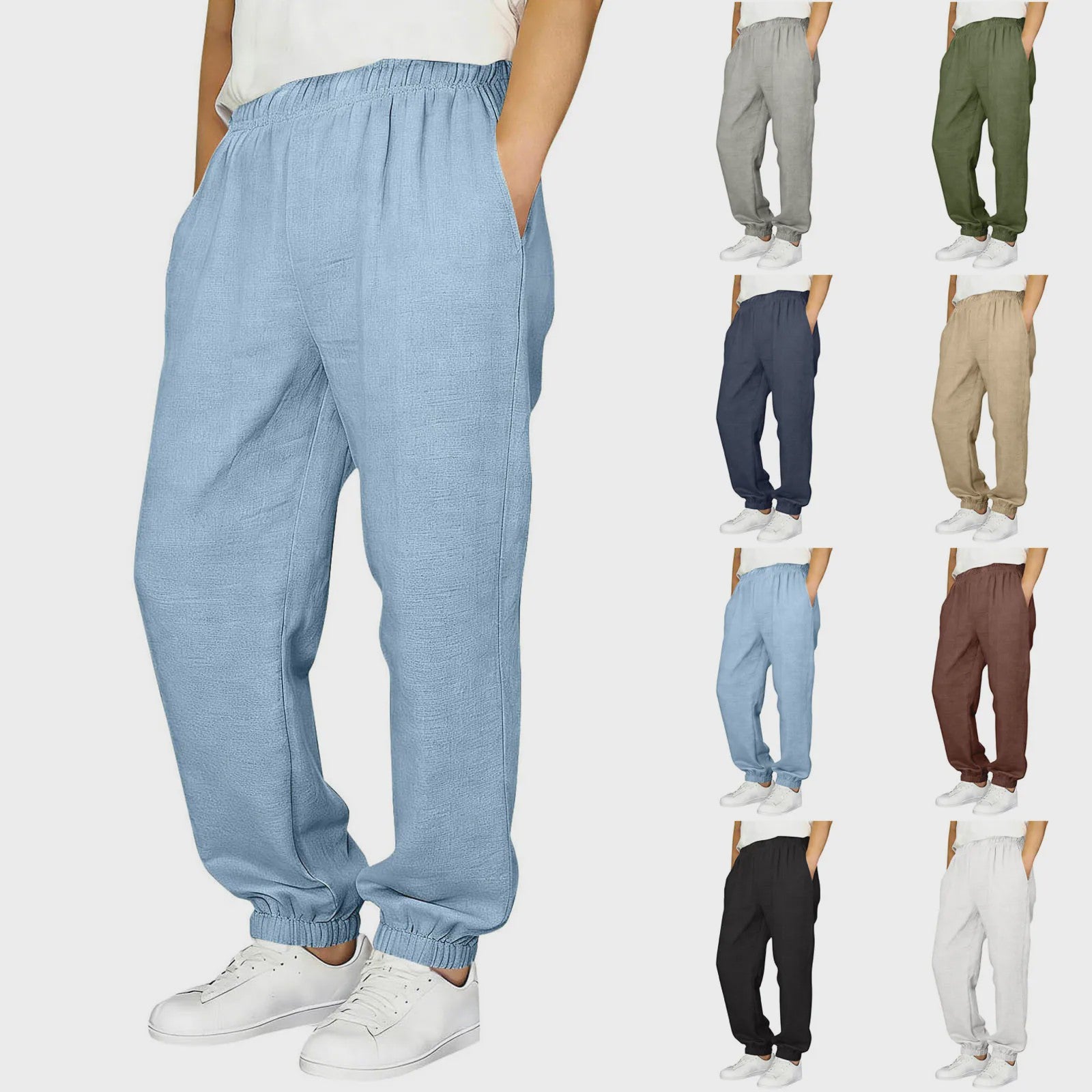 Linnen Broeken voor Jongens - Zomer, Casual & Lichtgewicht met Elastische Taille - Kinderkleding 5-14 Jaar