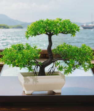Kunst Bonsai Boom Potted Plant - Decoratieve Kunstplant voor Huis & Kantoor