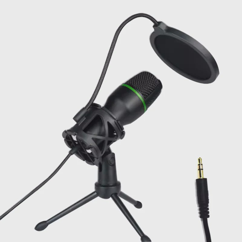 Professionele USB Condensator Microfoon voor PC, Laptop, Gaming, Streaming & Podcast - Met RGB Verlichting