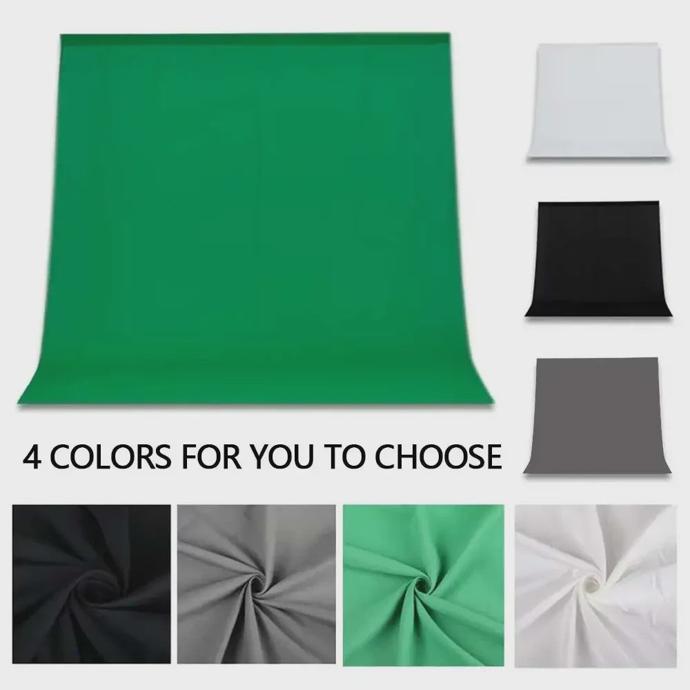 Professionele Fotografie Achtergronddoek - Katoen Muslin (Groen, Wit, Zwart, Grijs)