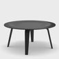 Design Salontafel Rond Massief Hout - Modern & Uniek voor Kleine Appartementen