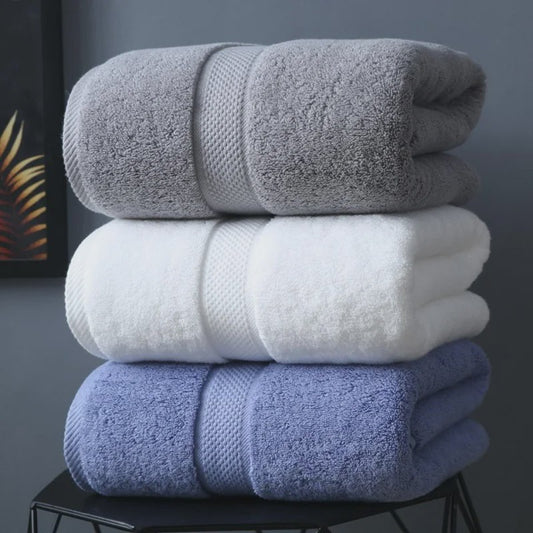 Luxe Katoenen Badhanddoek - Zacht & Absorberend voor Thuis, Hotel & Strand