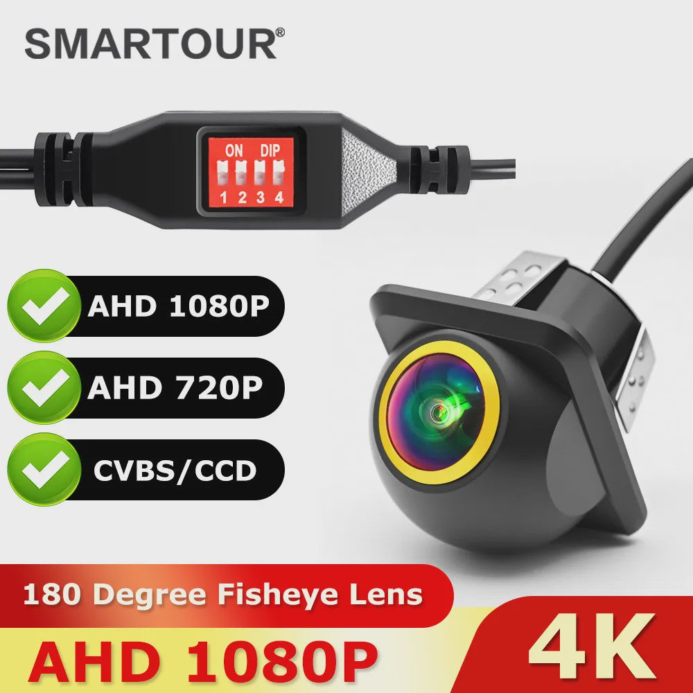 Universele 4K AHD Auto Achteruitrijcamera 1080P met Nachtzicht & Waterdicht Ontwerp
