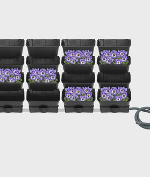 16-Vaks Verticale Tuin Muurplanter - Hangende Plantenbak voor Balkon & Tuin