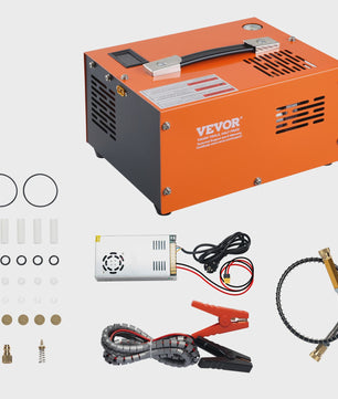 Draagbare PCP Air Compressor 4500PSI/30Mpa met Externe Converter