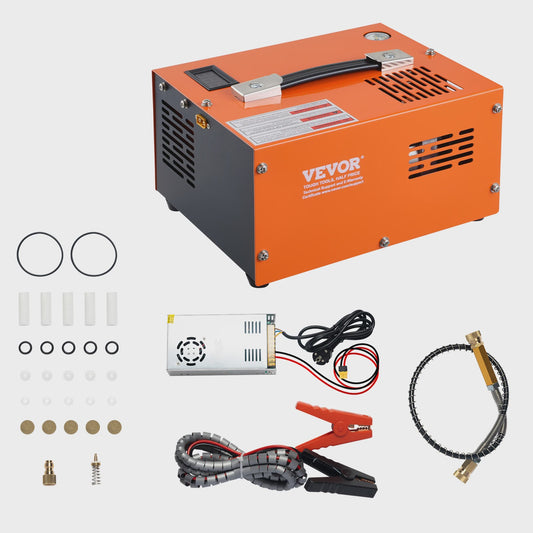 Draagbare PCP Air Compressor 4500PSI/30Mpa met Externe Converter