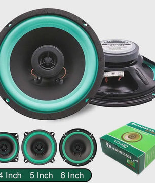 Universele Auto Coaxiale Speakers (4/5/6.5 Inch) - Hoge Kwaliteit HiFi Geluid