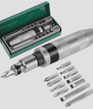 13-delige Slagmoeraanzetter Set met S2 Staal Bits en Opbergkoffer