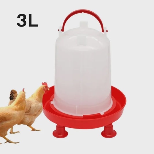 Automatische Kippen Drinkbak 3L - Plastic Watertrog voor Pluimvee