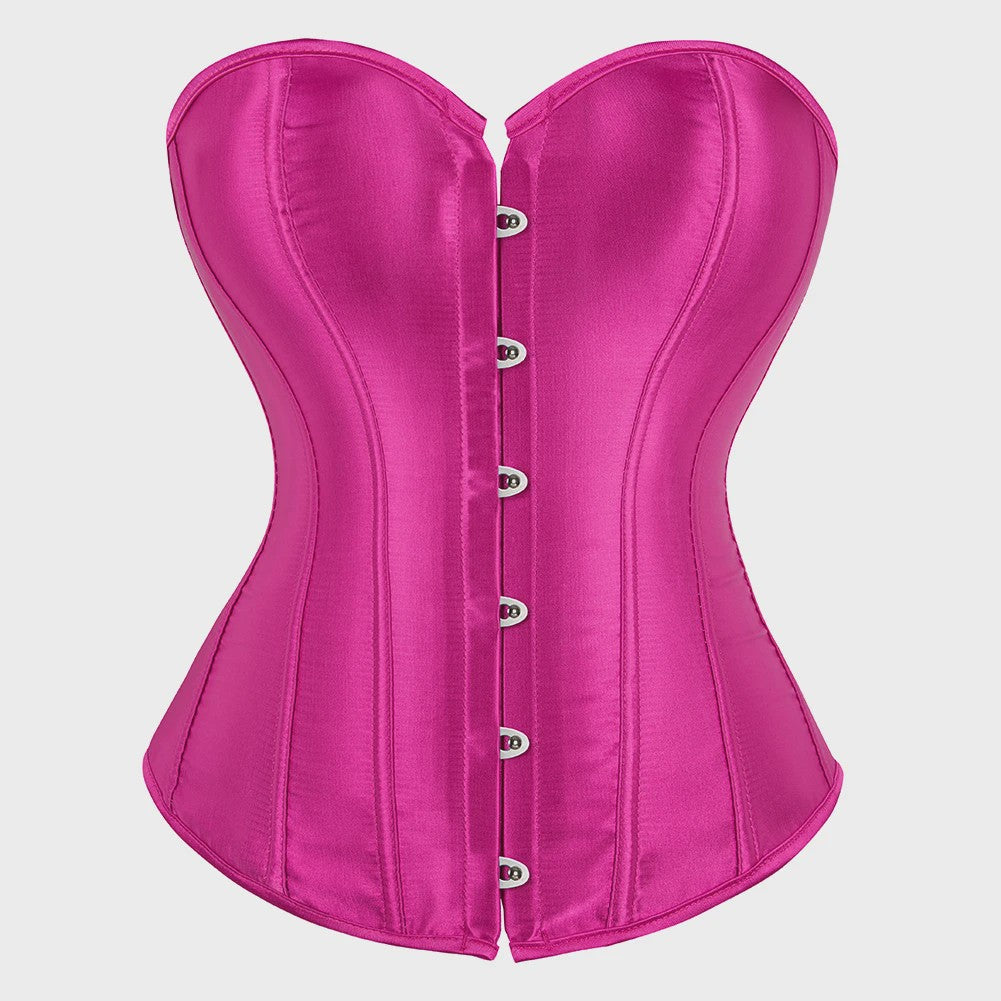 Victoriaans Corset Bustier met Vetersluiting - Plus Size & Vintage Stijl