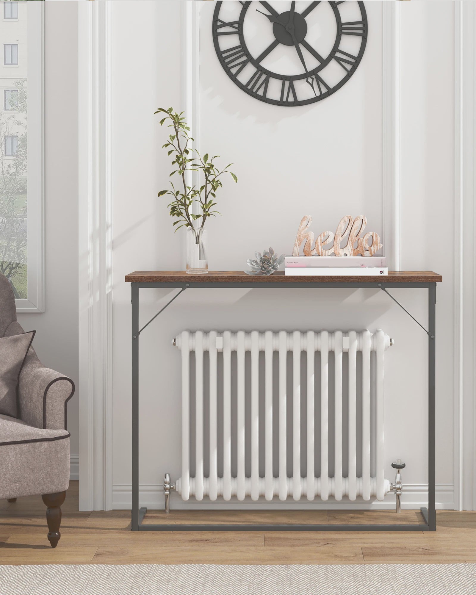 Smalle Industriële Console Tafel - Entree, Woonkamer & Banktafel