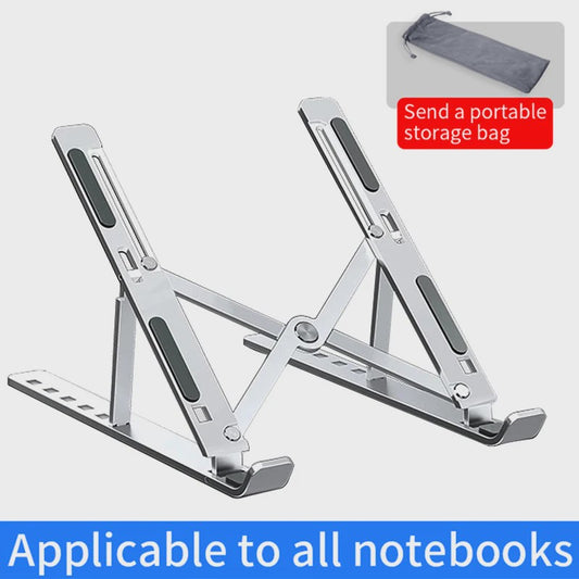 Verstelbare Aluminium Laptopstandaard - Opvouwbaar & Draagbaar
