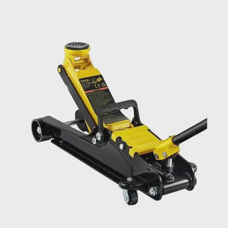 2.5T Hydraulische Garagekrik - Laag Profiel, Zwaar Uitvoering, Pomp Lift
