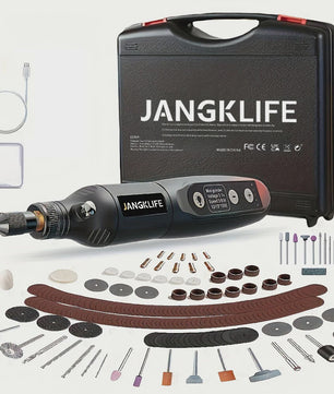 Draadloze Mini Rotary Tool Kit met USB - Graveren, Boren & Polijsten