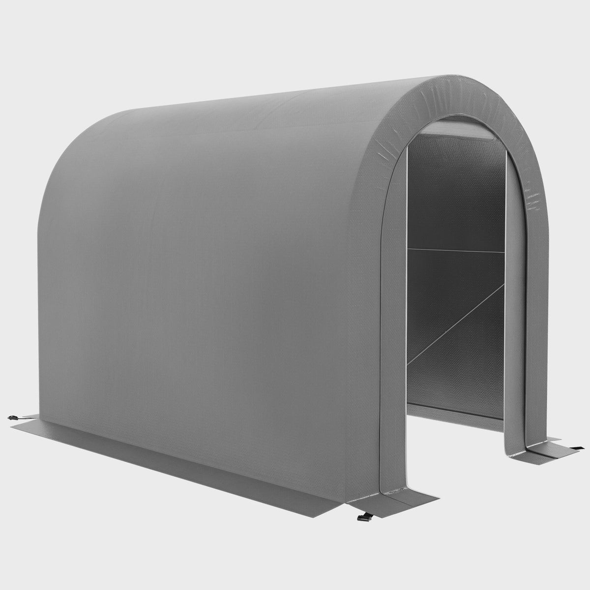 Outsunny Tuinopslag Tent - Waterdichte Fietsgarage met Verzinkt Metalen Frame