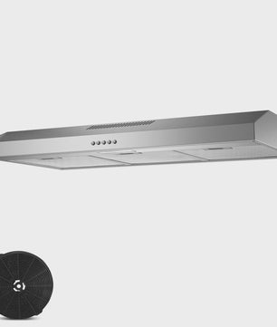 TopStrong 90cm Afzuigkap Onderbouw: Krachtige 201 m³/h Afzuiging, Energieklasse A