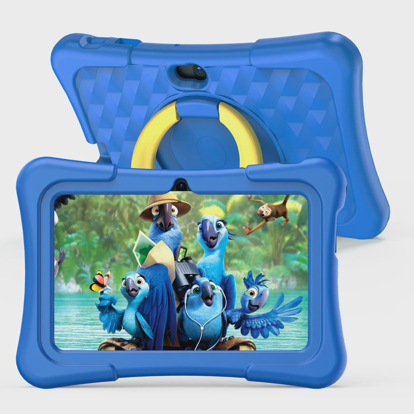 PRITOM Kinder Tablet 7 Inch Android 13 - 32GB Opslag, Educatief & Robuuste Beschermhoes