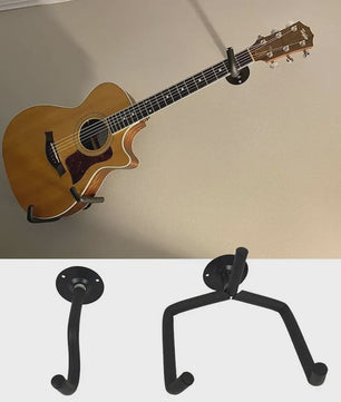 Universele Gitaar Muurbeugel - Hanger voor Akoestische Gitaar, Bas, Viool & Mandoline