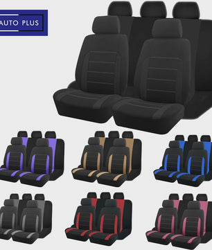 Universele Autostoelhoezen Set - Complete Bescherming voor Auto, SUV, Truck & Bestelwagen