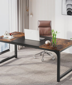 Tribesigns Modern Bureau - Ruim Werkstation voor Thuis of Kantoor