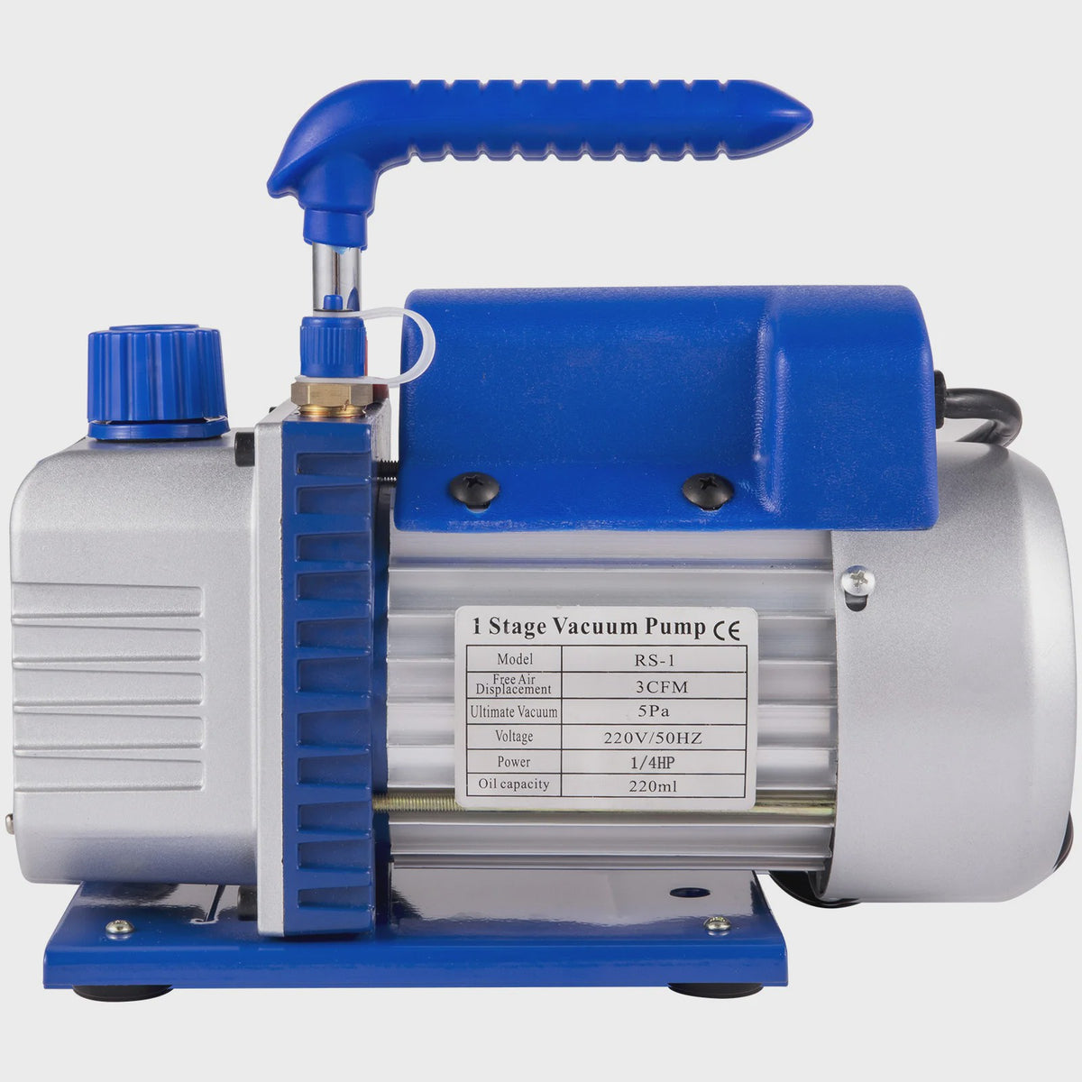 Vacuümpomp 3CFM 1/4HP Enkeltraps - Koeling, HVAC & Vacuümverpakking