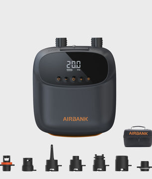Airbank Oplaadbare Elektrische SUP Pomp - 20 PSI Hoge Druk