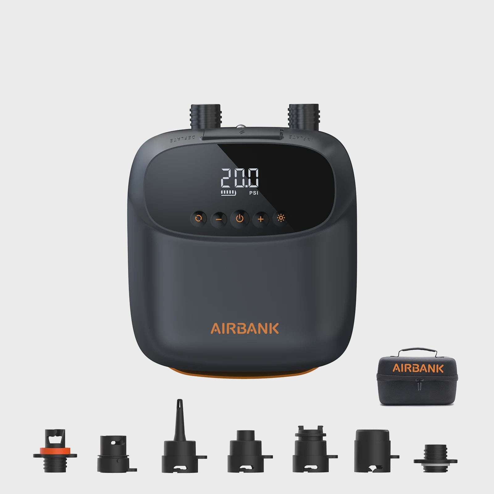 Airbank Oplaadbare Elektrische SUP Pomp - 20 PSI Hoge Druk